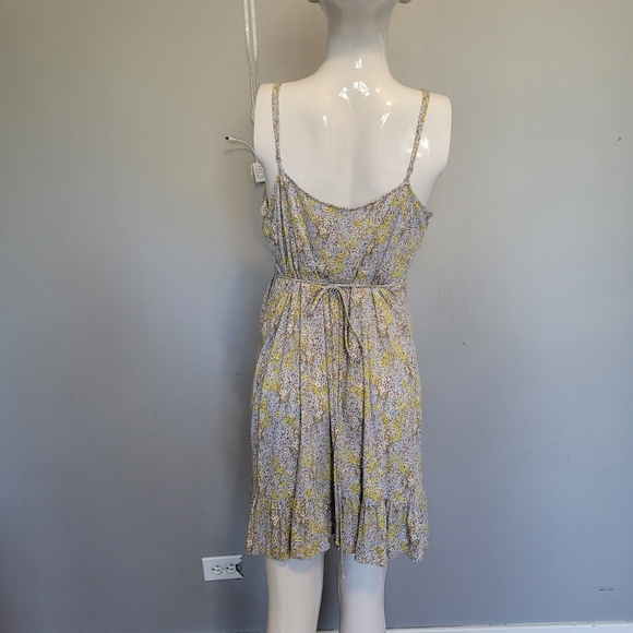 Free People All My Love Wrap Mini Dress, VGUC, Size L - Picture 4 of 8